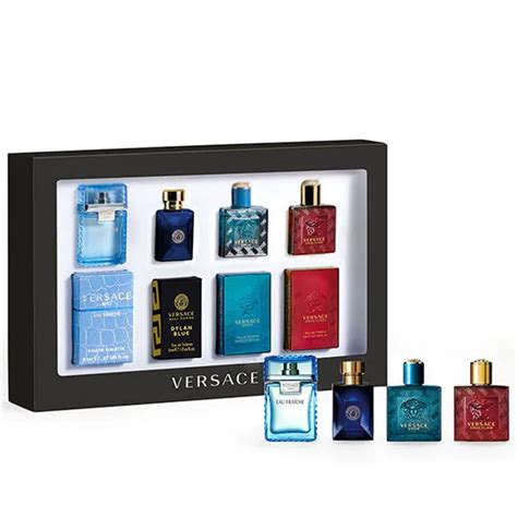 versace perfume gift sets|versace 4 piece gift set.